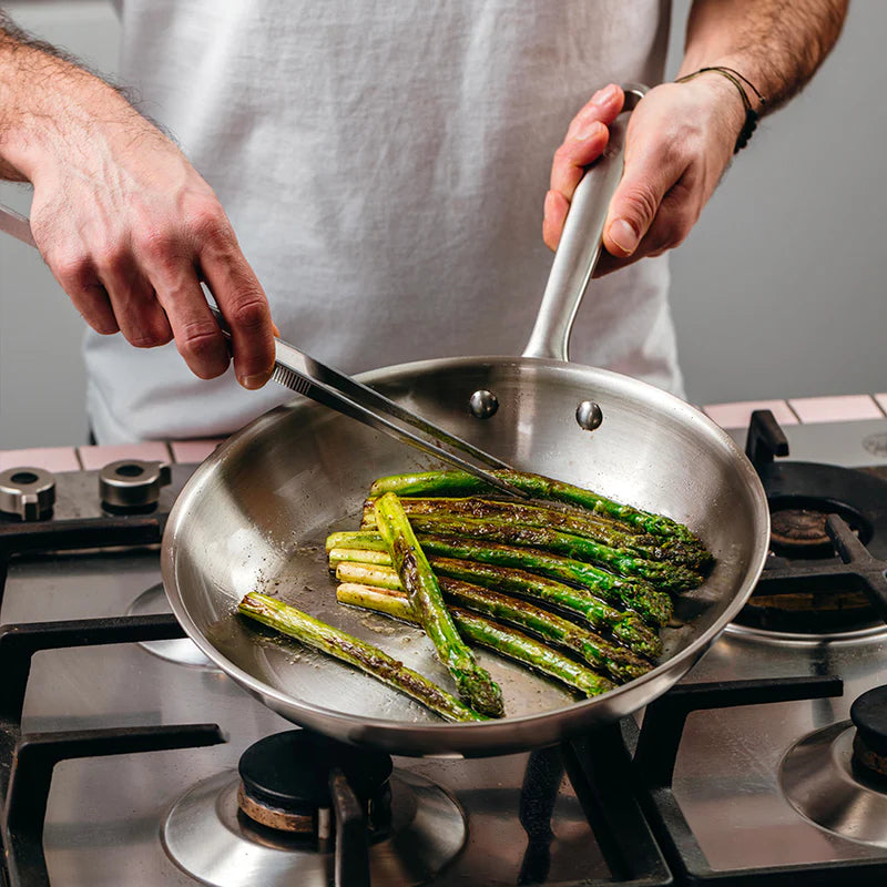 Alma Kitchenware – Kjøkkenbatteri i rustfritt stål, 19 deler