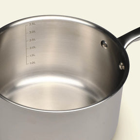 Alma Kitchenware – Kjøkkenbatteri i rustfritt stål, 19 deler