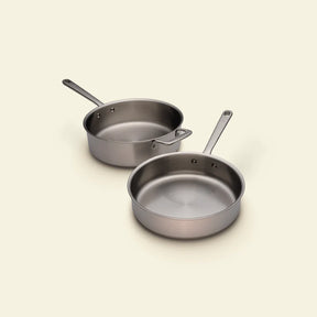 Alma Kitchenware – Kjøkkenbatteri i rustfritt stål, 19 deler