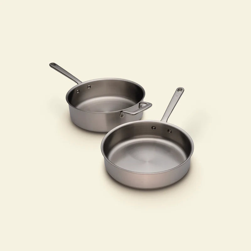 Alma Kitchenware – Kjøkkenbatteri i rustfritt stål, 19 deler
